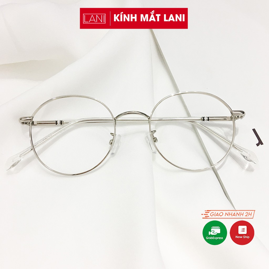 Gọng Kính Cận Kim Loại Tròn cho mặt Nhỏ màu sắc nhẹ nhàng Lani 29120