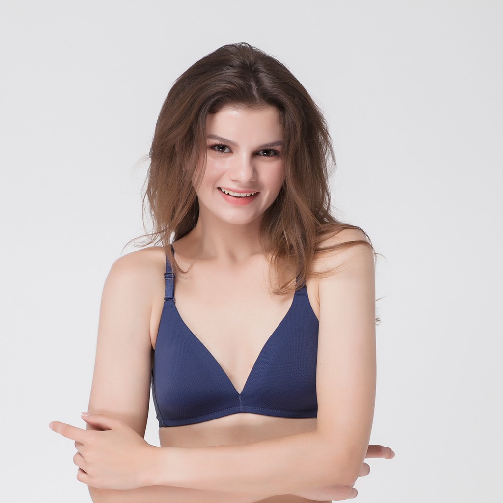 [MUA 2 GIẢM 30% - MUA 3 GIẢM 40%] Áo ngực không gọng mút mỏng vải thoáng khí Tshirt iBasic BRAW086