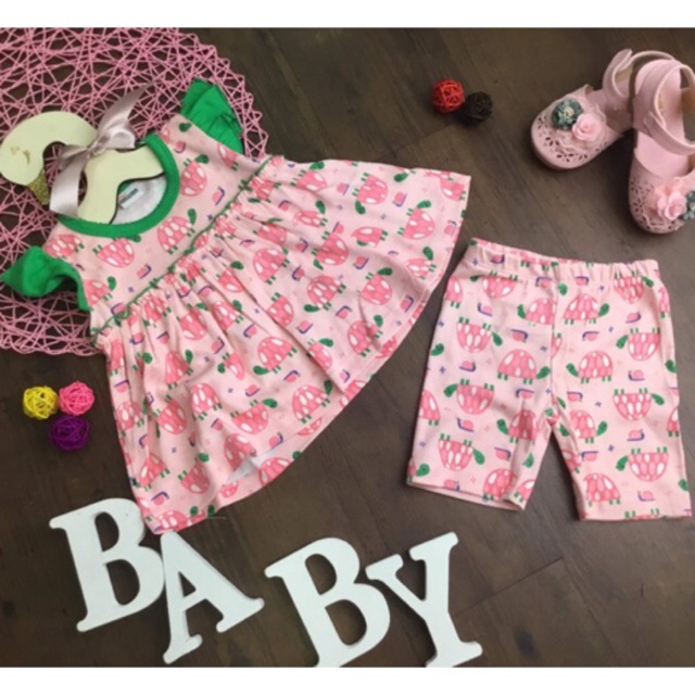 Bộ borip xuất xịn bé gái