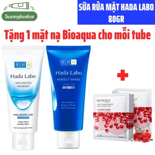 Kem Rửa Mặt Hada Labo Trắng Hoàn Hảo -Hada Labo Perfect White Arbutin Cleanser- 80g