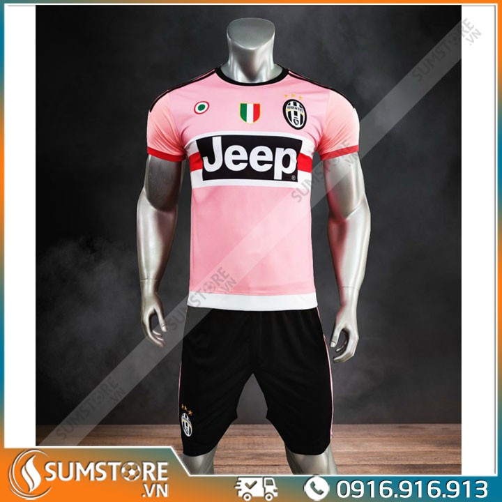 Bộ quần áo đá bóng CLB Juventus hồng