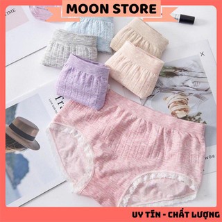 Hộp 5 quần lót nữ MUJI cotton vỏ trắng cao cấp (video thật)