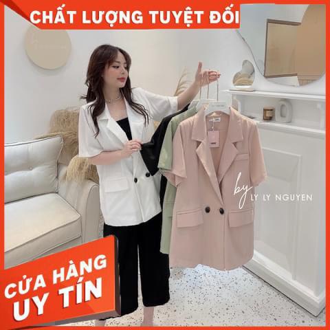 ÁO VEST CỘC TAY FORM RỘNG 4 MÀU DÀNH CHO NỮ