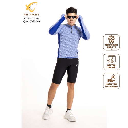 Áo Thể Thao Đa Năng Thông Thoáng Ôm Sát Dành Cho Nam A.N.T Sports