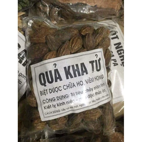 Quả kha tử ngậm ho.nấu siro ho