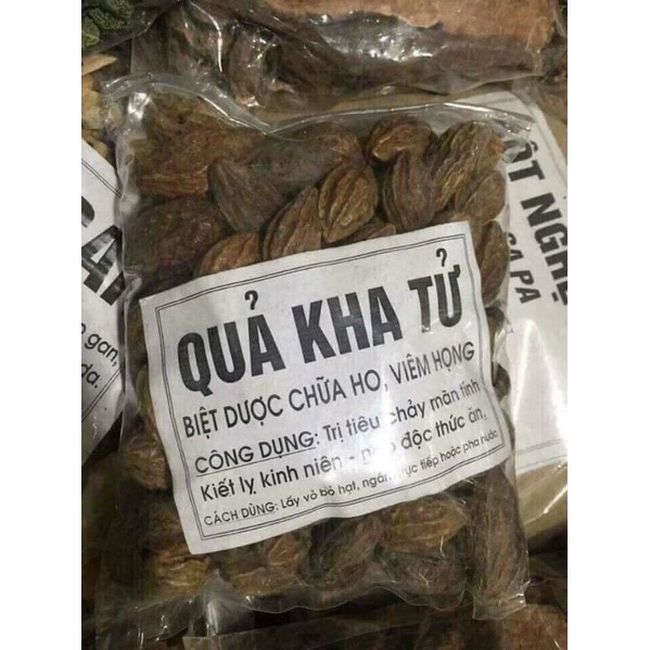 Quả kha tử ngậm ho.nấu siro ho (GIÁ 500-1KG)