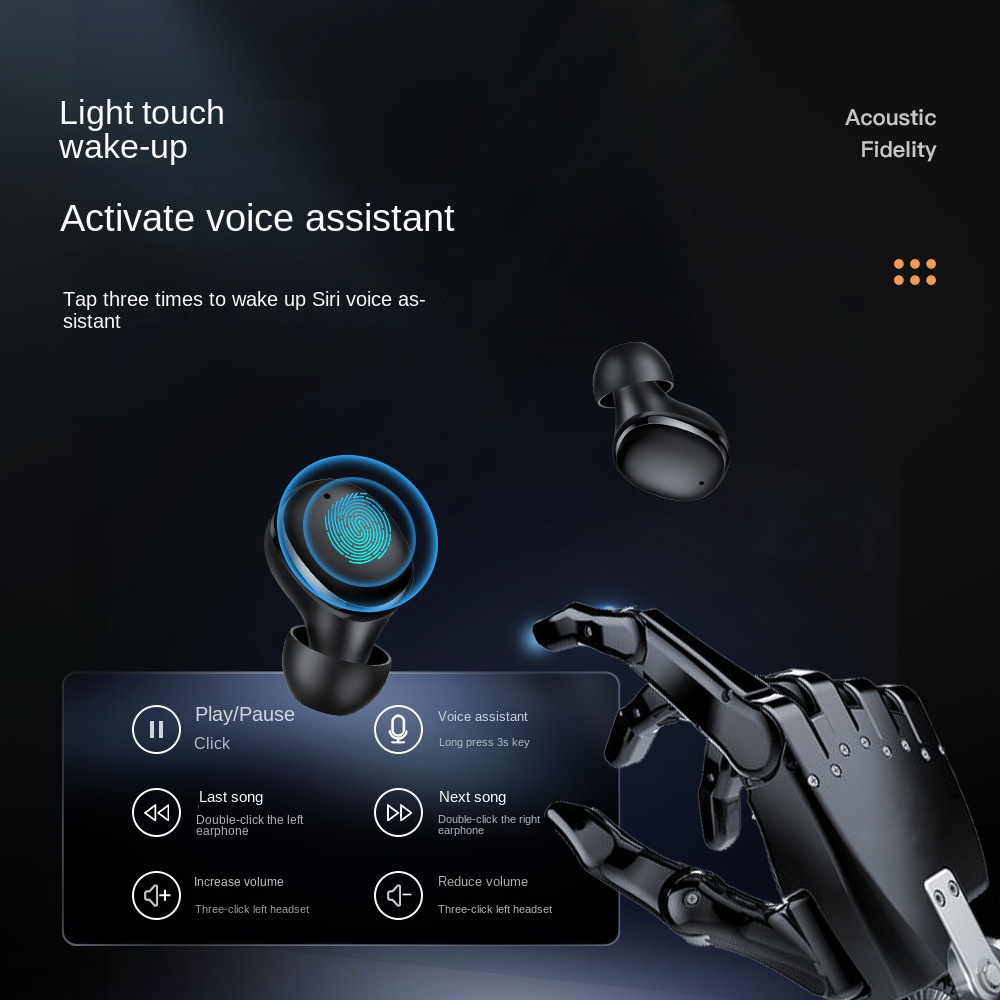 Tai Nghe Nhét Tai XY-11 TWS Bluetooth 5.3 Âm Thanh HIFI Chống Mất Kèm Mic Cho Tất Cả Các Dòng Điện Thoại Thông Minh