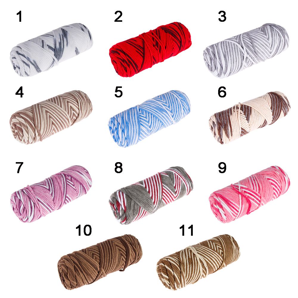 Cuộn Len Sợi To Đan Khăn Quàng Cổ Mềm 100g