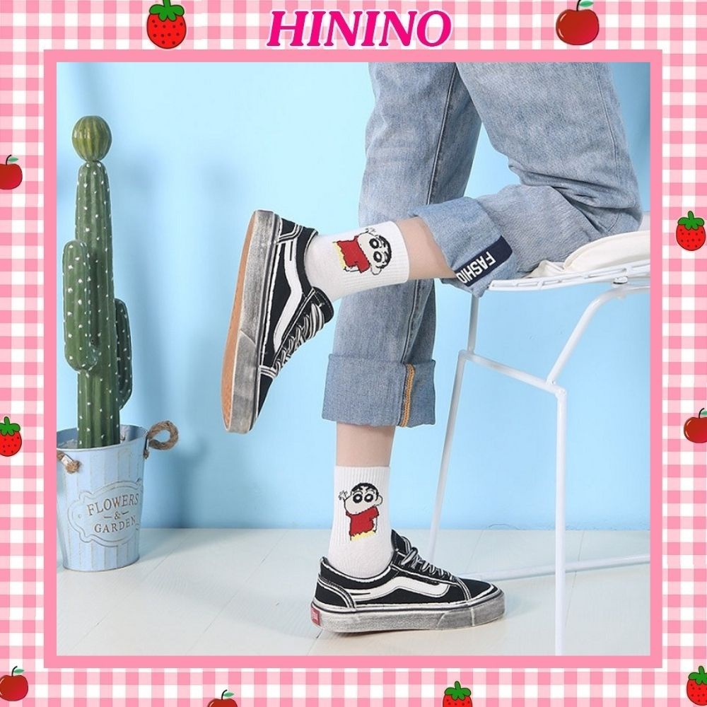 Vớ Tất Nam Nữ Cổ Cao Nhân Vật Hoạt Hình TN20