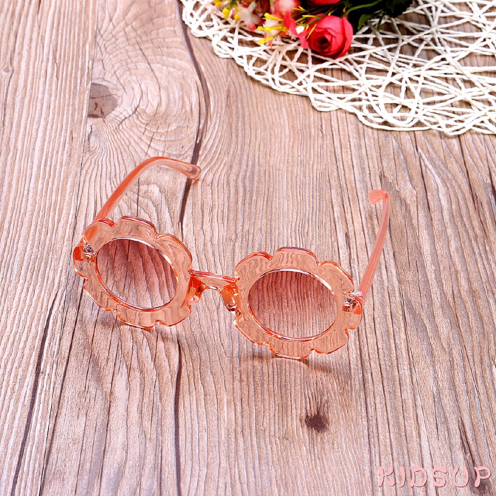✨KidsupCute Baby Boy Girl Flower Goggles Soft Plastic UV400 Sunglasses