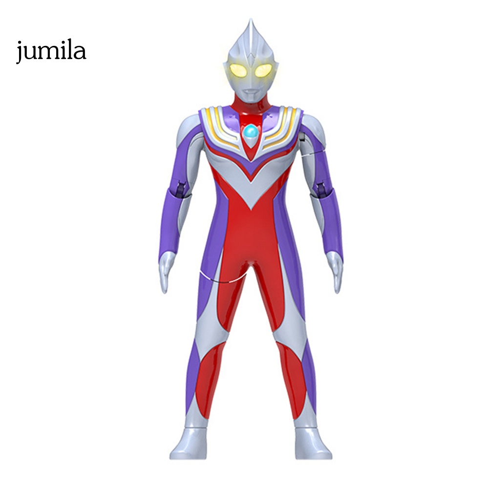 Mô hình nhân vật Ultraman Tiga Gree bằng PVC có đèn LED và âm thanh