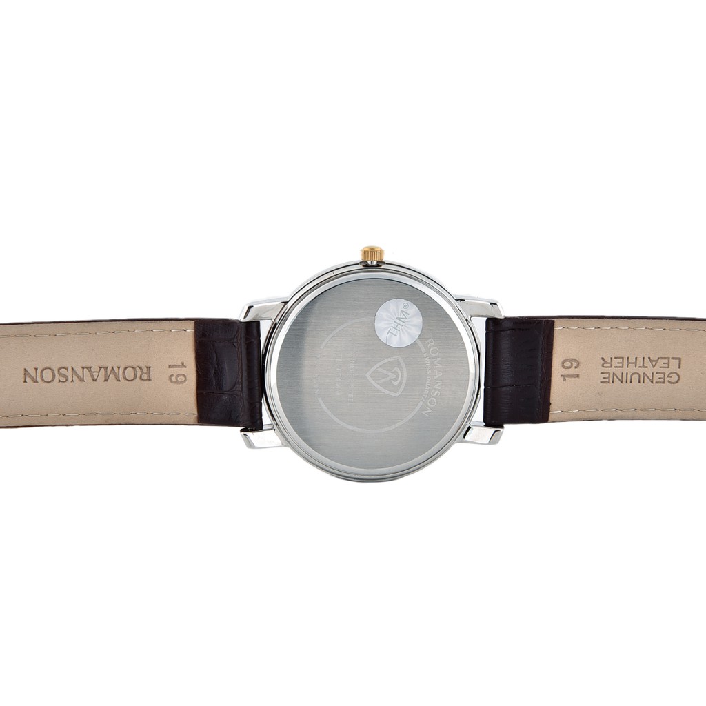 Đồng hồ nam chính hãng Hàn Quốc Romanson TL2654MCWH, máy Thụy Sĩ, miễn phí thay pin - Galle Watch