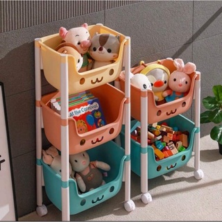 Tủ nhựa đa sắc 3 tầng