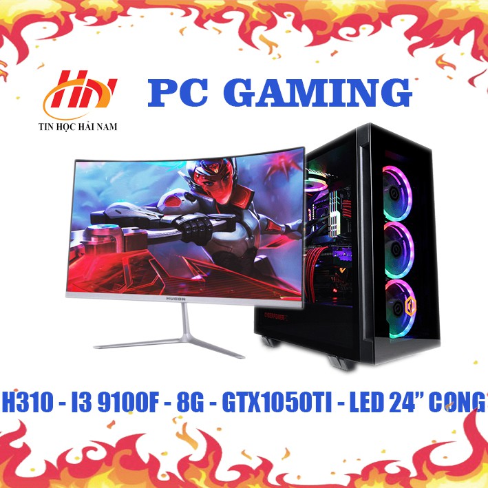 máy tính chơi game (HNC-IN1) core i3-8100/ 1050ti/ màn 27” IPS | WebRaoVat - webraovat.net.vn