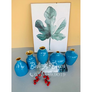 ( SET 5 LỌ & 10 LỌ MINI ĐẸP) LỌ HOA GỐM SỨ BÁT TRÀNG ĐẸP MẮT