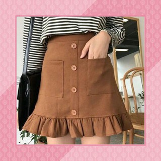 [First Love] 122B1 Chân váy kaki đuôi cá, vải kaki dày đẹp mê, đủ size S M L