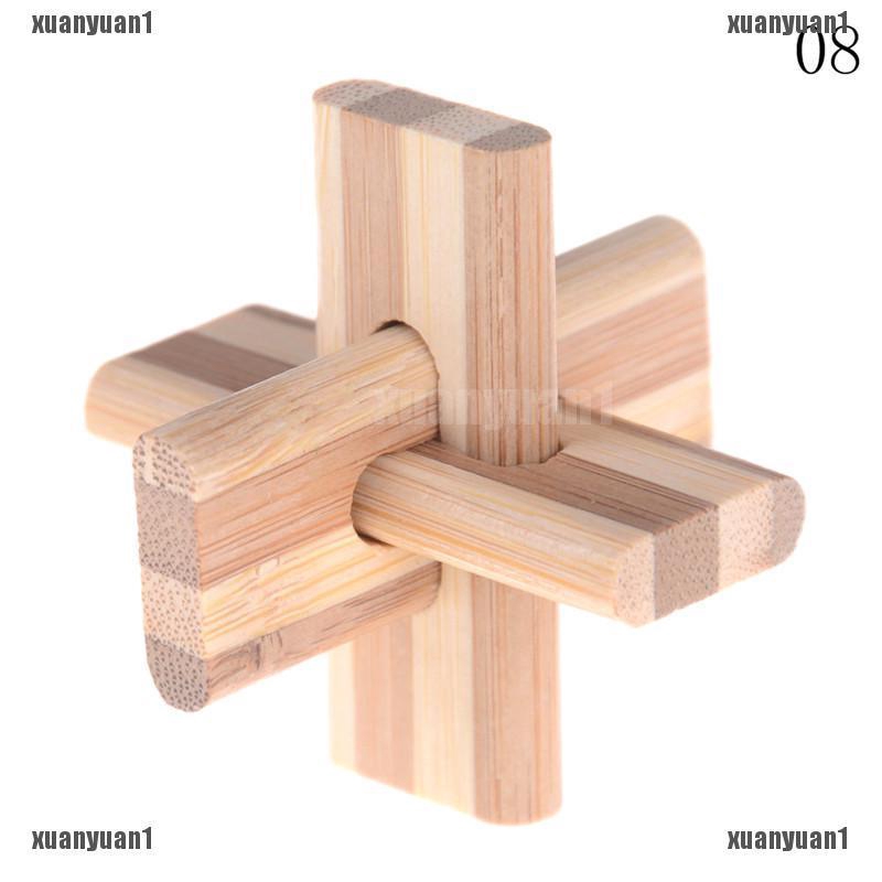 Bộ Đồ Chơi Mở Khóa Gỗ 3D Rèn Luyện IQ Thời Trang