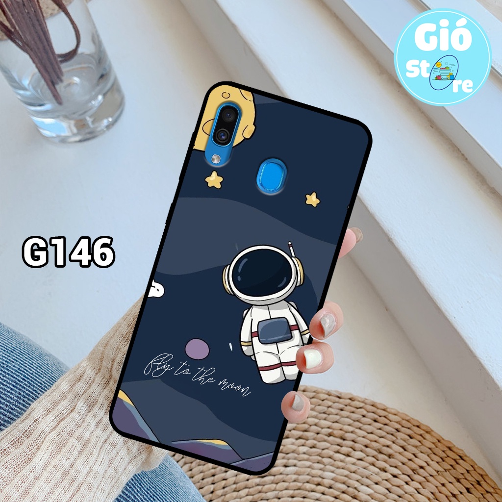 Ốp lưng SAMSUNG A20/ A30/ M20/ A10S - Ốp điện thoại SAMSUNG in hình vũ trụ, phi hành gia,lưng nhựa cứng viền dẻo