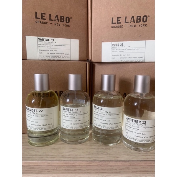 [100ml]Nước hoa Le Labo Rose 31, Santal 33,Bergamote 22, Another 13, Tonka 25, Ylang 49, Lys 41
