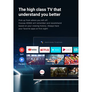 Smart Tivi Full HD Coocaa 40 inch - Model 40S6G - Miễn phí lắp đặt