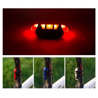 Đèn LED tín hiệu gắn đuôi xe đạp có cổng sạc USB