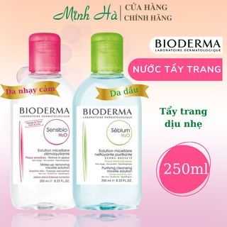 Nước tẩy trang Bioderma Crealine H2O Micelle Solution 250ml dịu nhẹ