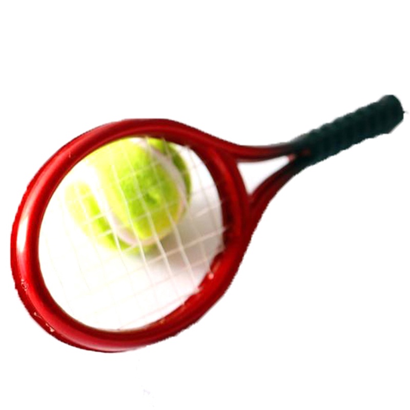 Bộ 2 Vợt Tennis + Bóng 1: 6 1: 12 Dành Cho Búp Bê