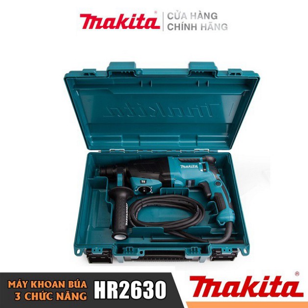 [Hàng Chính Hãng] Máy Khoan Búa Đa Năng Makita HR2630 ( 26MM-800W ) Bảo Hành Toàn Quốc