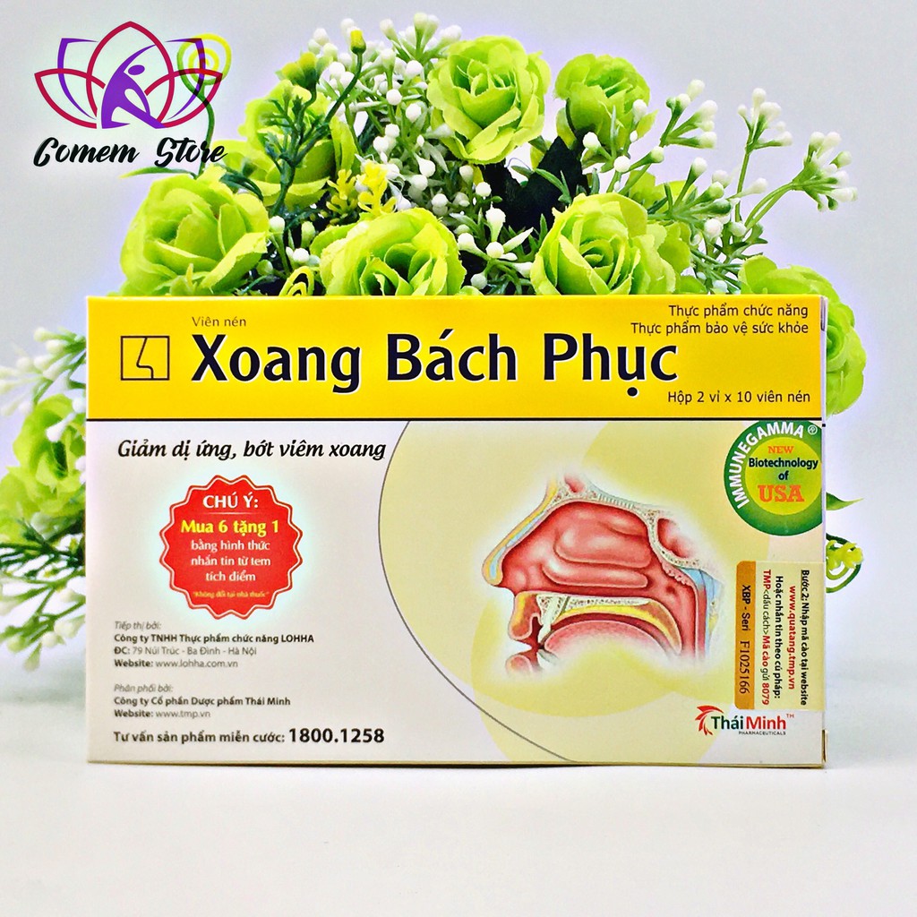 XOANG BÁCH PHỤC - Giảm Dị Ứng , Bớt Viêm Xoang