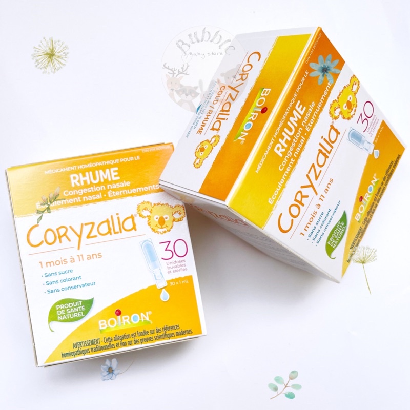 Muối uống đồng căn vi lượng cho bé 1m+ Coryzalia Canada