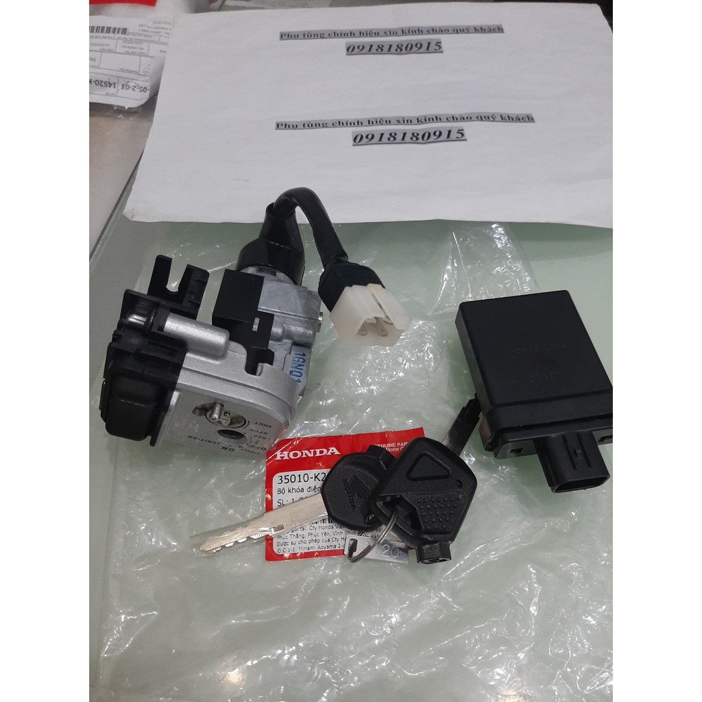 Bộ khóa điện ab 125 air blade 2012-2015 honda