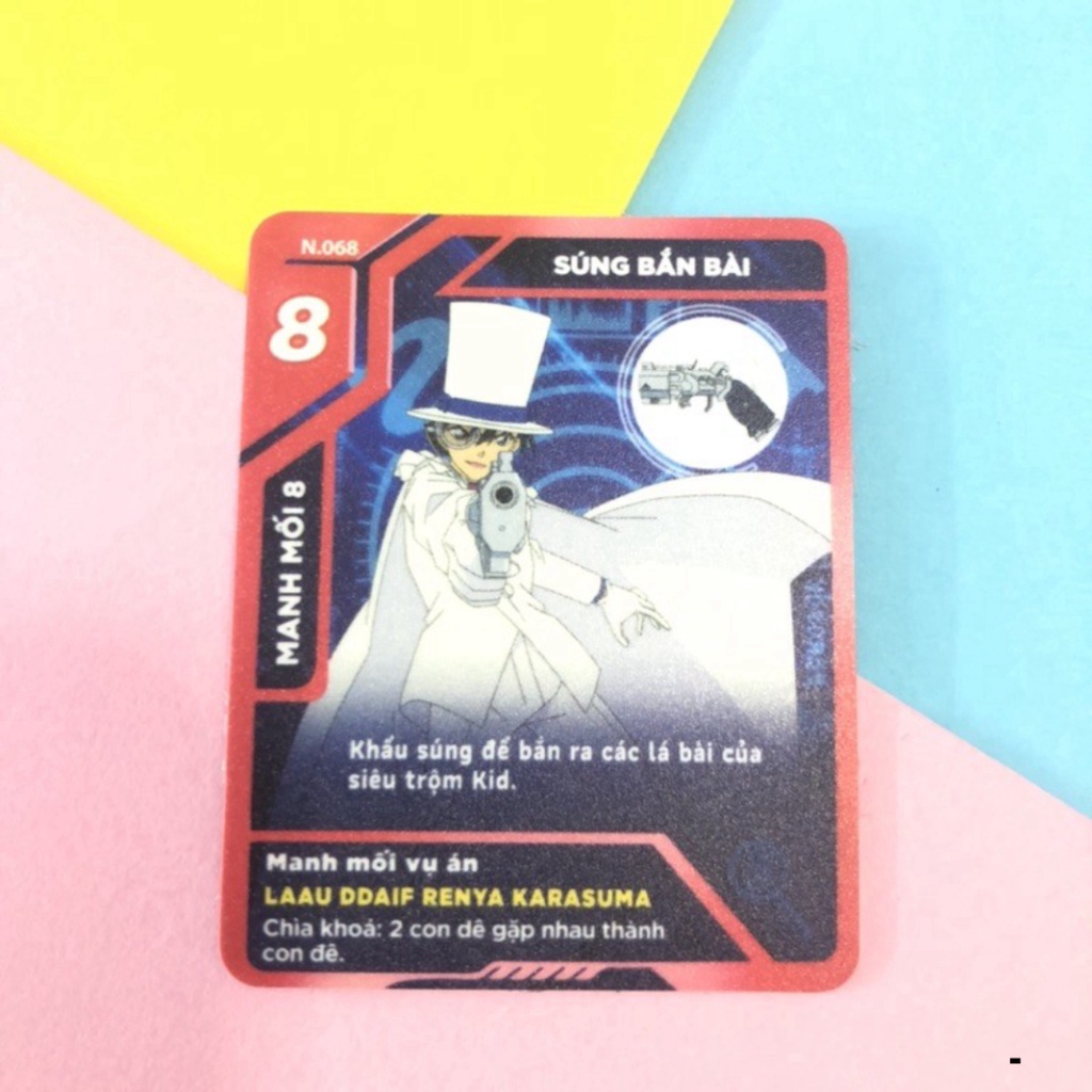 Thẻ Toonies Conan - Thẻ manh mối