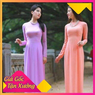 Áo dài lụa chiffon 4 tà( đủ màu)