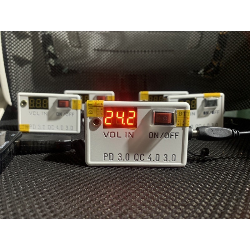 Sạc siêu nhanh Vooc PD Qc4.0 54W - 100W cao cấp, bộ sạc gắn xe máy oto sử dụng acquy, nlmt, pin 3s 4s sạc điện thoại