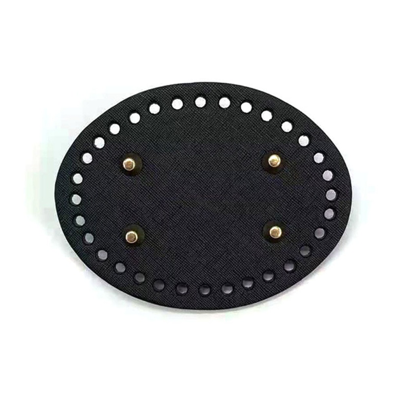 Đế Đáy Da PU Có Lỗ Trước Để Đan Túi Xách DIY
