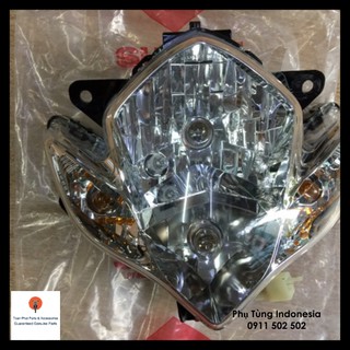 Chóa phượng (K9) cho Satria F, choá đầu lớn K9 NHẬP KHẨU CHÍNH HÃNG SUZUKI INDONESIA