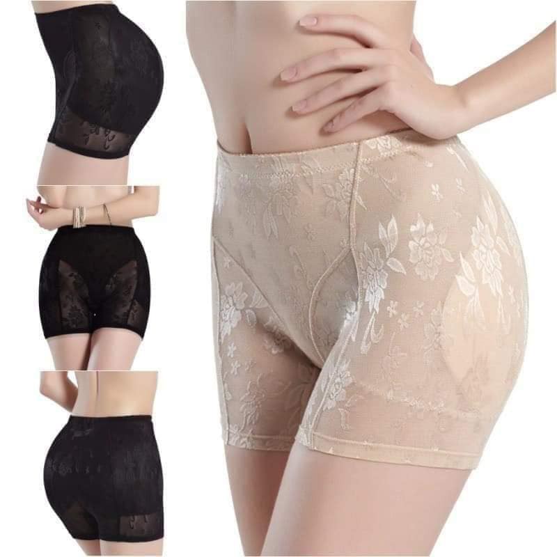Quần đùi lót ren độn mông tạo size lớn giúp bạn nữ tự tin vòng bản to đẹp hơn