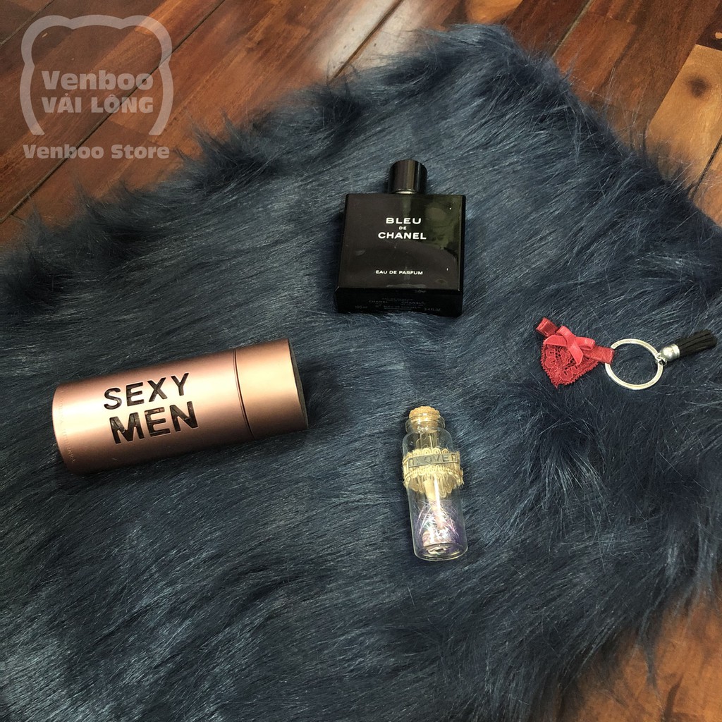 🌟 Thảm Lông Dài Trải Sàn Chụp Ảnh | Xanh Navy 2021 | BigBuy360 - bigbuy360.vn