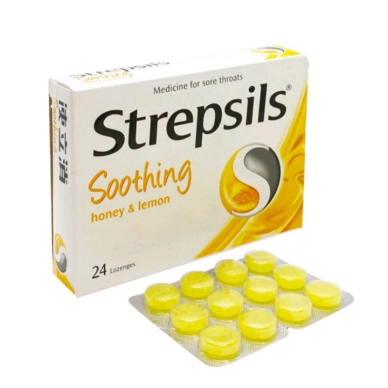 Kẹo ngậm ho Strepsils và Maxpro ⚡ Thái Lan ⚡ Hộp 24 viên Giúp kháng khuẩn, giảm đau họng cho trẻ em và người lớn