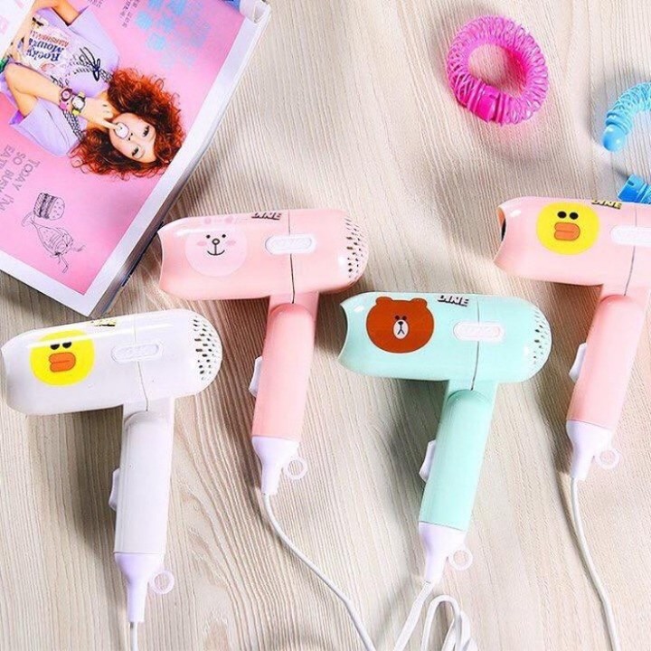 MÁY SẤY HÌNH THÚ CUTE MINI GẮP GỌN CHẤT LƯỢNG CAO CỰC TIỆN LỢI KHI DU LỊCH