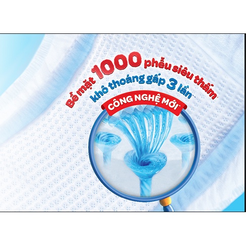 Bỉm/Tã dán sơ sinh Huggies S80 loại tràm trà