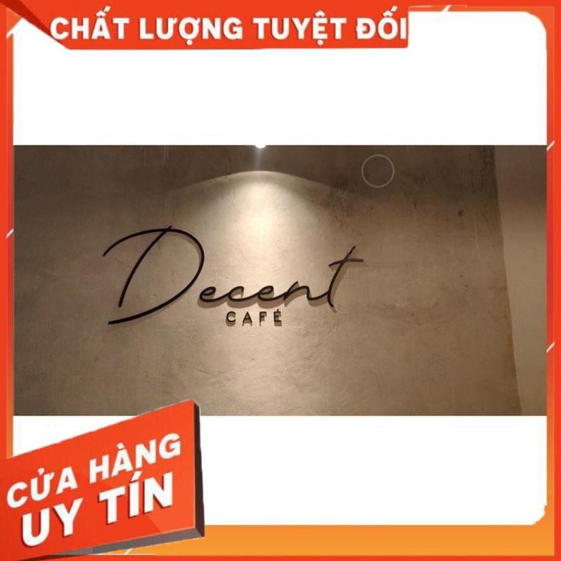 CHỮ DÁN TƯỜNG [ ảnh thật của shop ] Mica đen dán tường dán nổi trang trí [ Làm theo yêu cầu ]