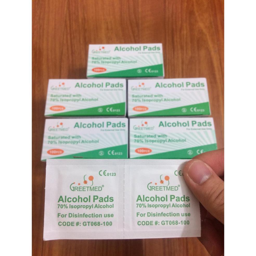 Gạc tẩm cồn tiệt trùng ( Alcohol Pads )