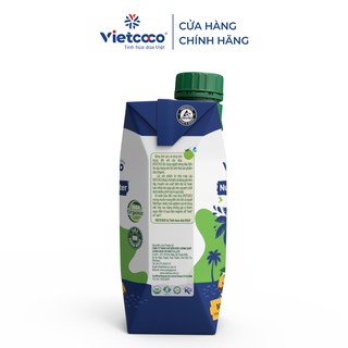 Nước dừa tươi Organic UHT Vietcoco 330ml