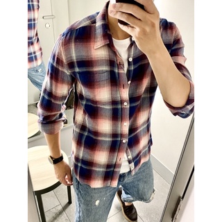 Áo Sơ Mi Dạ Kẻ Caro