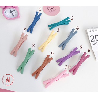 Kẹp bấm chữ X màu sắc rực rỡ