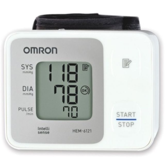 Máy đo huyết áp cổ tay Omron Hem 6161