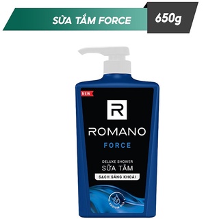 Sữa Tắm Cao cấp Romano 650g/chai