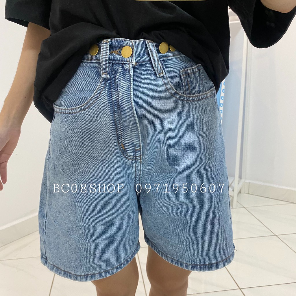 Quần SHORT JEAN NGỐ RỘNG Unisex phong cách ulzzang full size | BigBuy360 - bigbuy360.vn