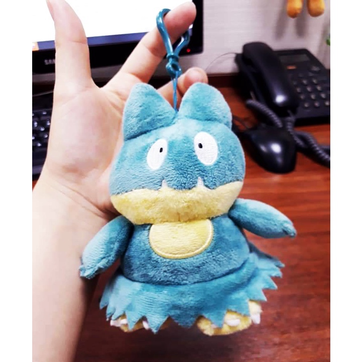 MÓC KHÓA GẤU BÔNG POKEMON GONBE (14 CM) MG21